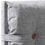 Κρεβάτι με Κεφαλάρι και Αποθηκευτικό Χώρο Hauz Pandora 120X200 Keten 44 Stone